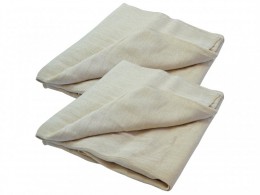 Faithfull Cotton Twill Dust Sheet Twinpack 3.5 x 2.6m £16.99